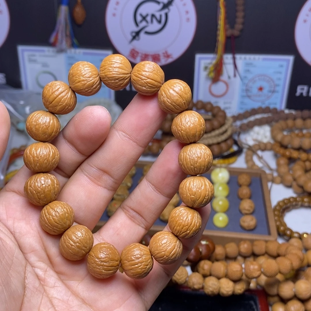 手串猴头核桃凤羽