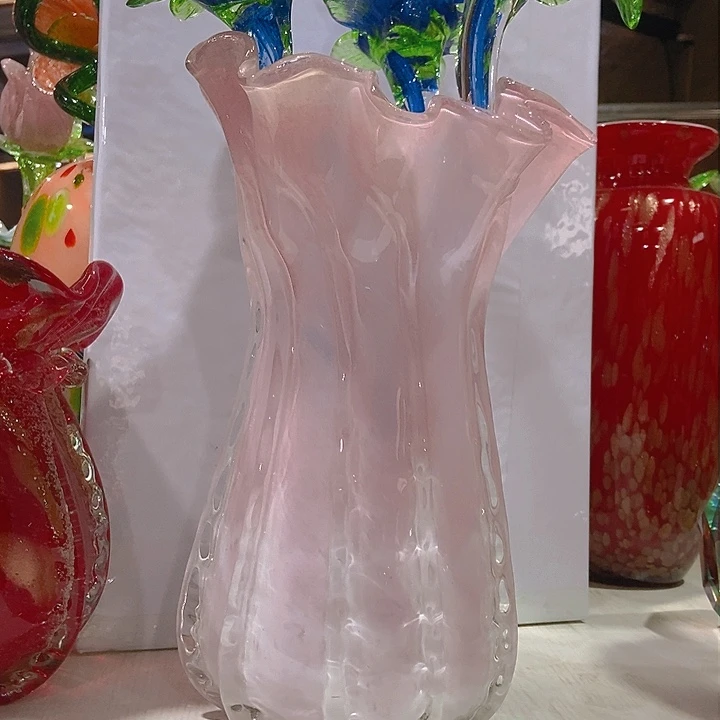 无铅玻璃花瓶高32厘米口径15