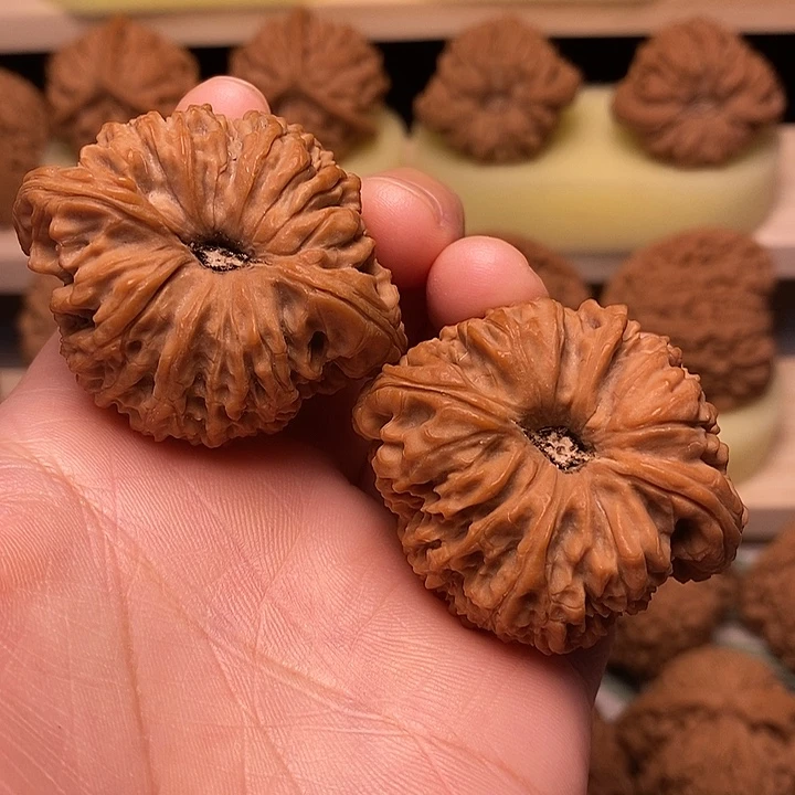 吊坠文玩核桃44凹底全品