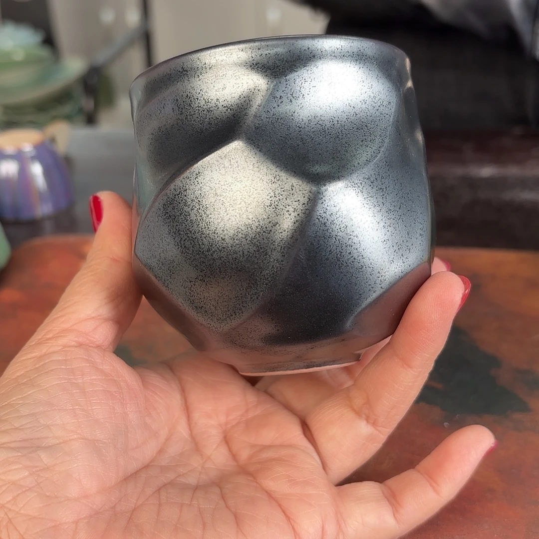 龙泉云间青瓷小米茶器