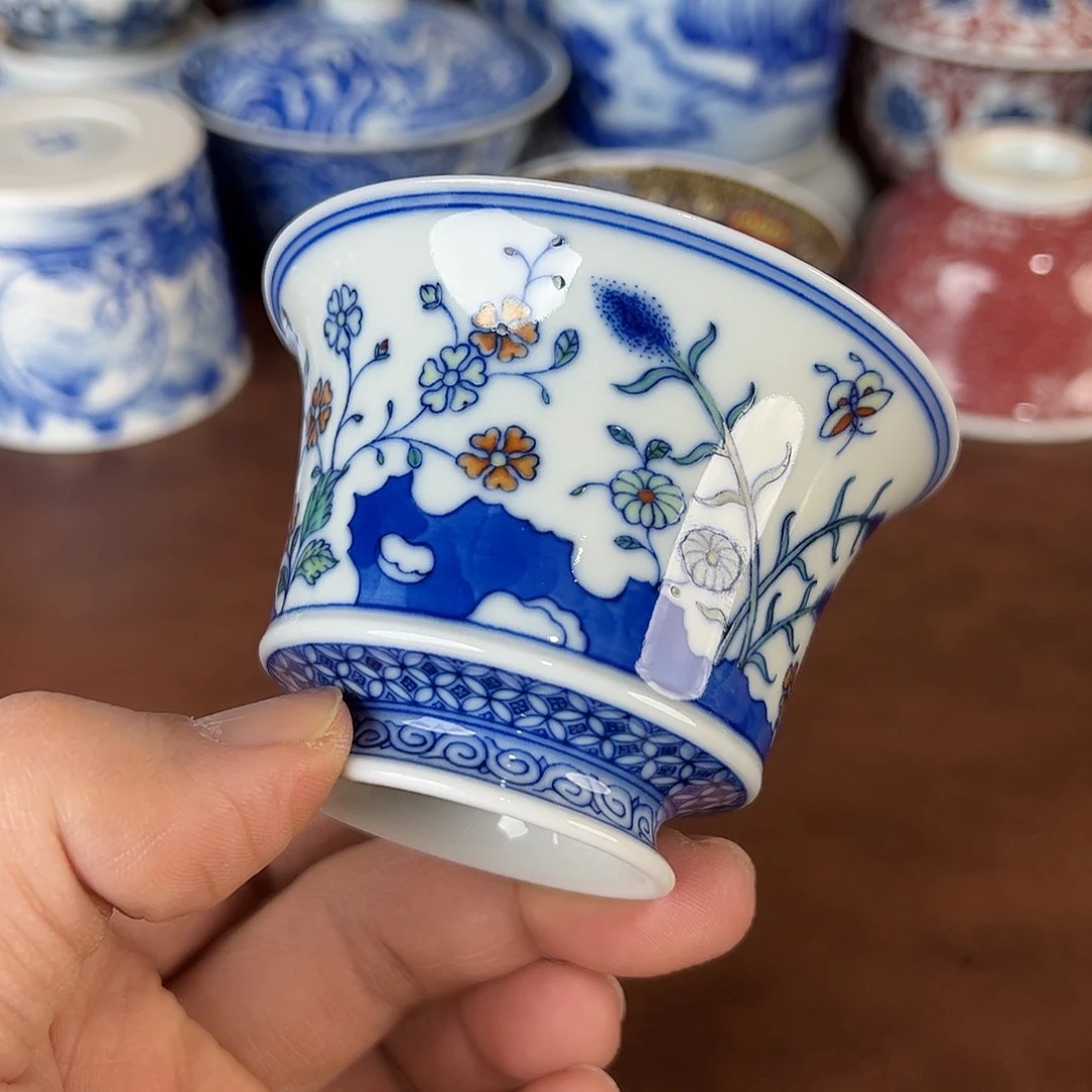 瓷片景德镇全手工手绘陶瓷