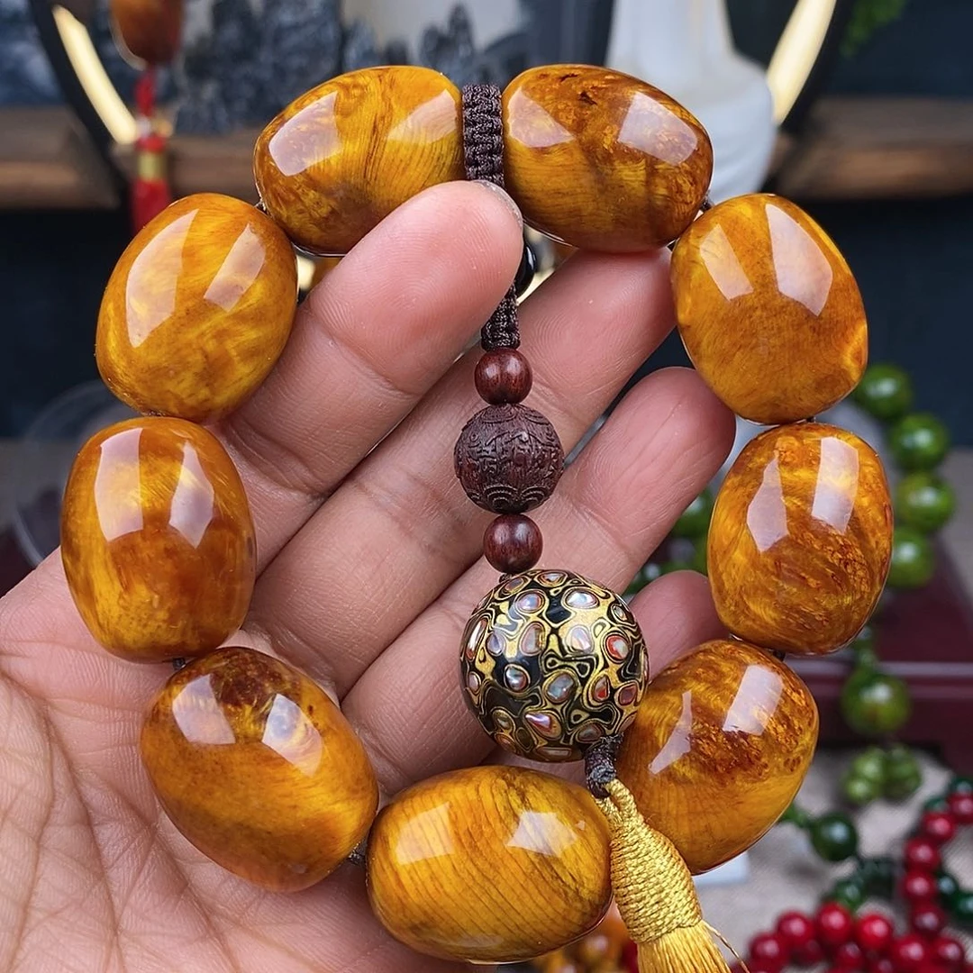 松木（琥珀木）手串/手链缘***@2.0