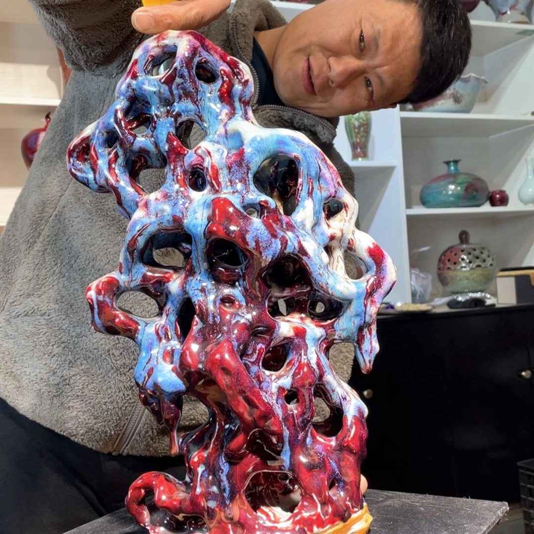 大**去钧瓷的制作工艺和工艺都