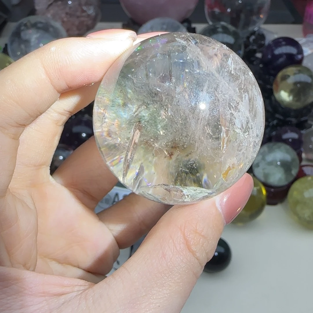 水晶未镶嵌摆件a785