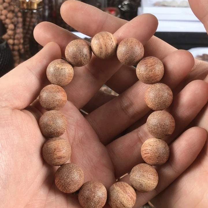 降真香手串/手链超年份岩石碳化1.5白棋