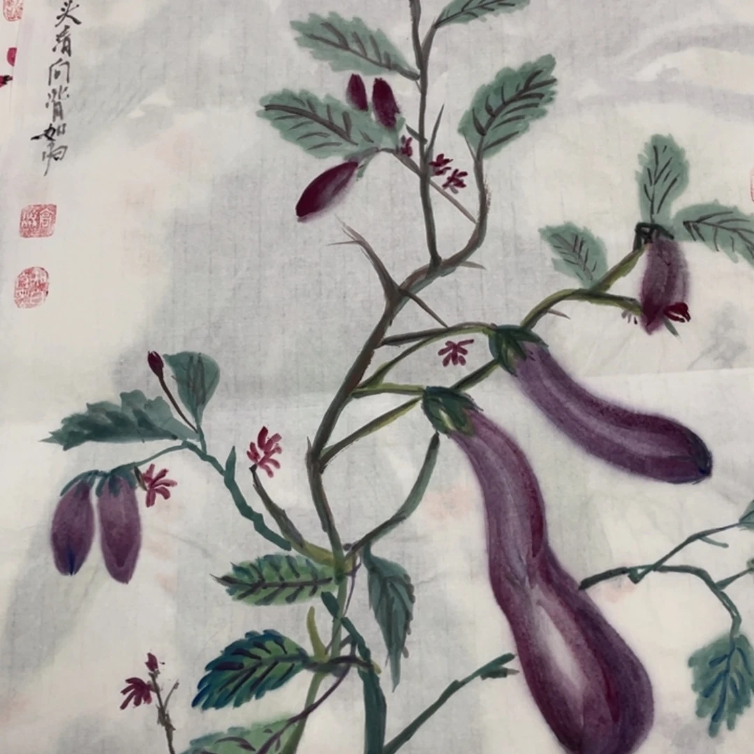 国画高广霞老师绘画