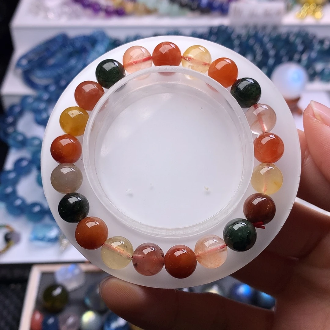 水晶手链未镶嵌多样性