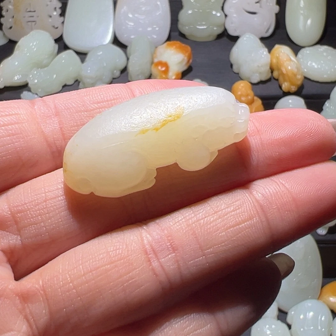 颈饰未镶嵌和田玉至***子