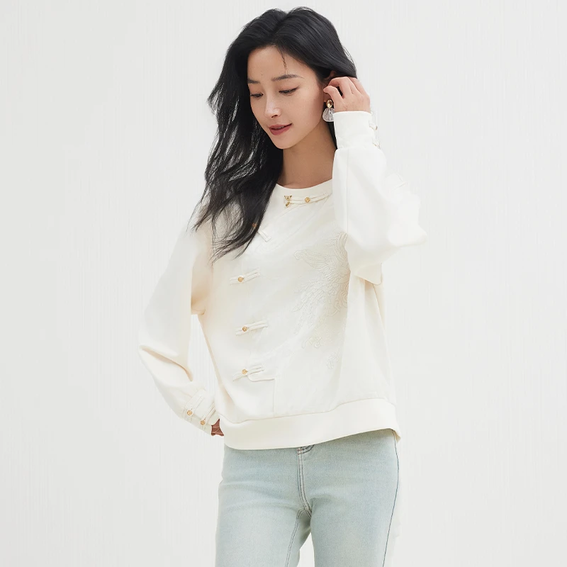 【开心专属】佳人苑针织衫秋季新款J438011