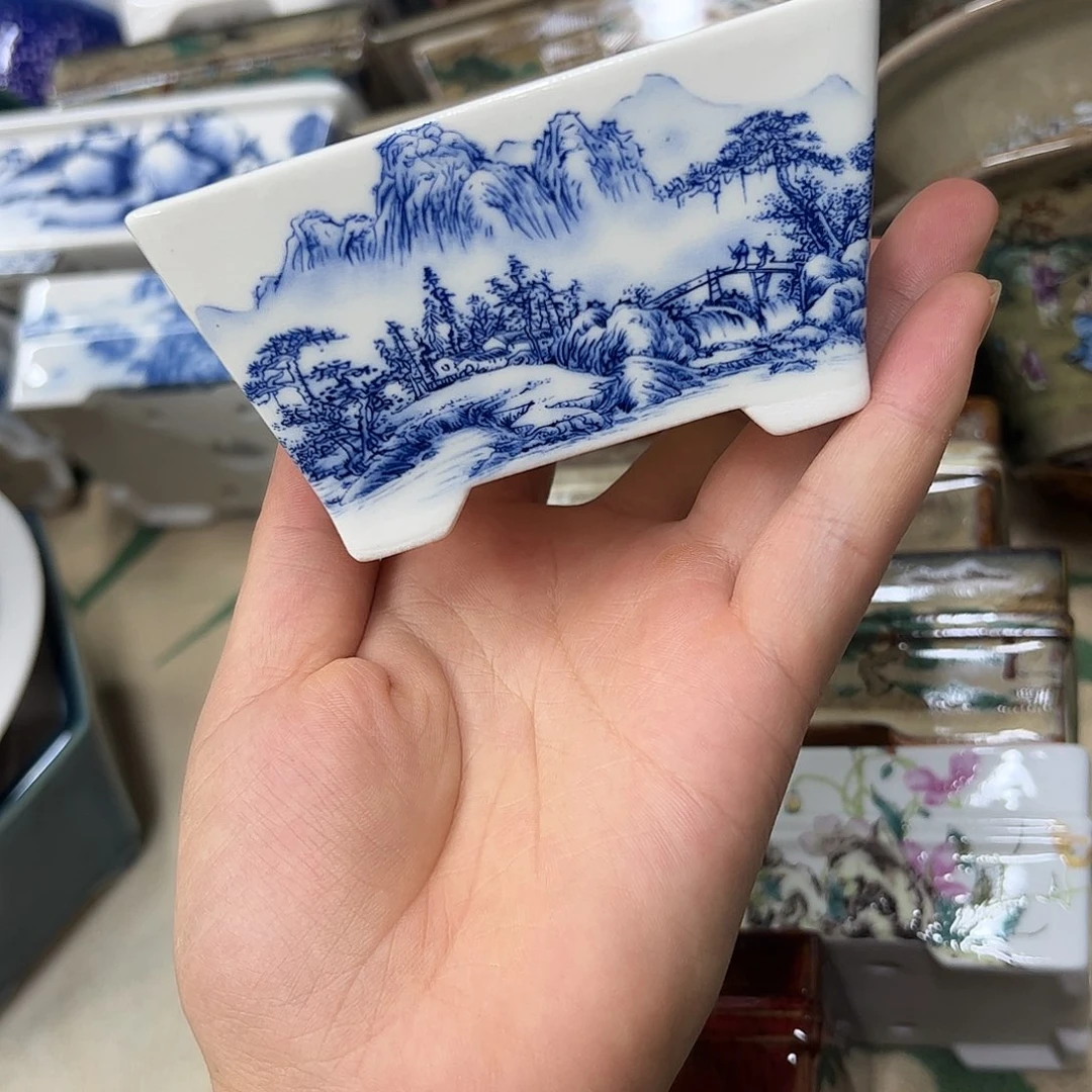 紫砂花盆813号瑕疵码10/7.5/5cn