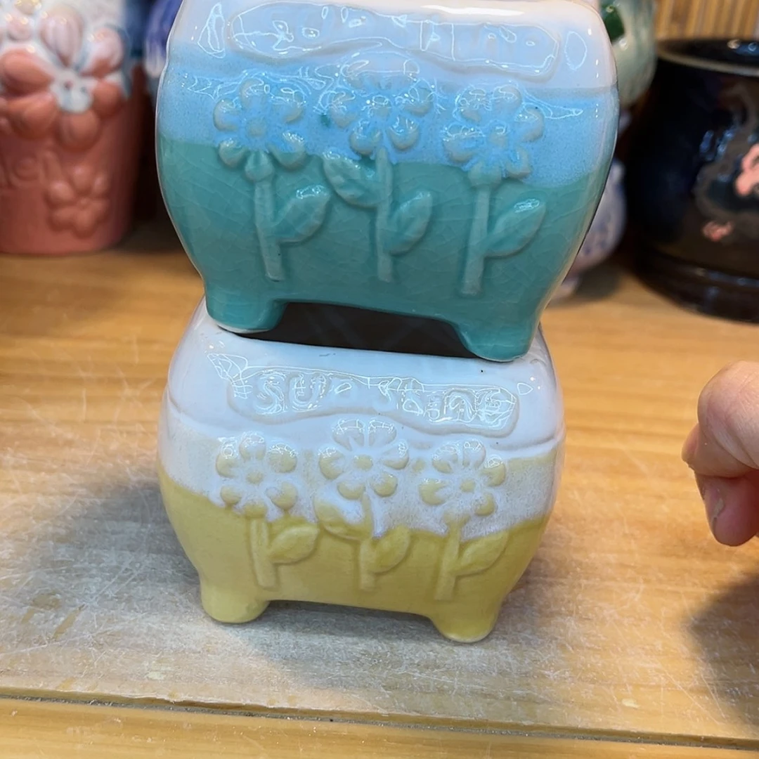 【闪购商品】陶瓷花盆