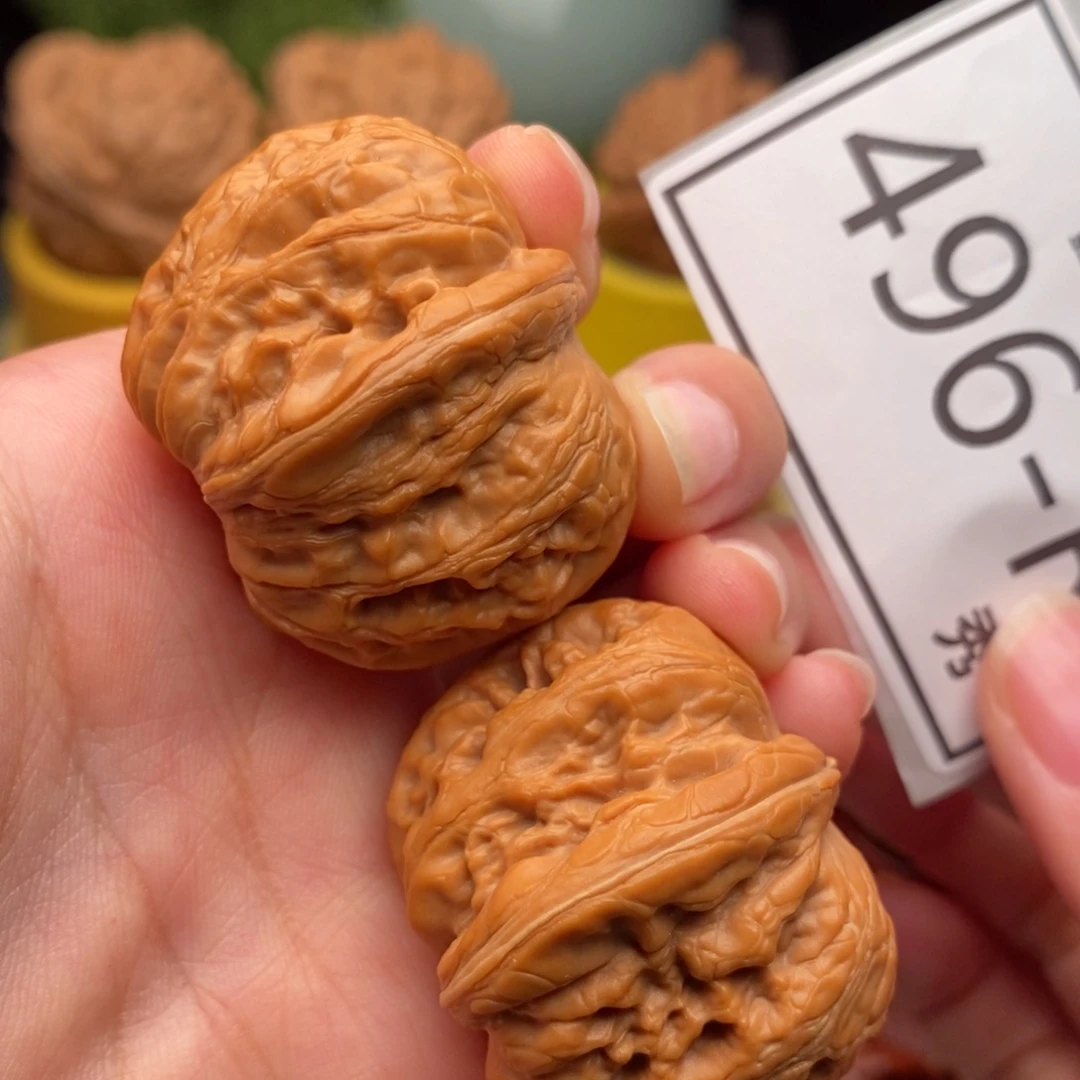 文玩核桃把件元宝39