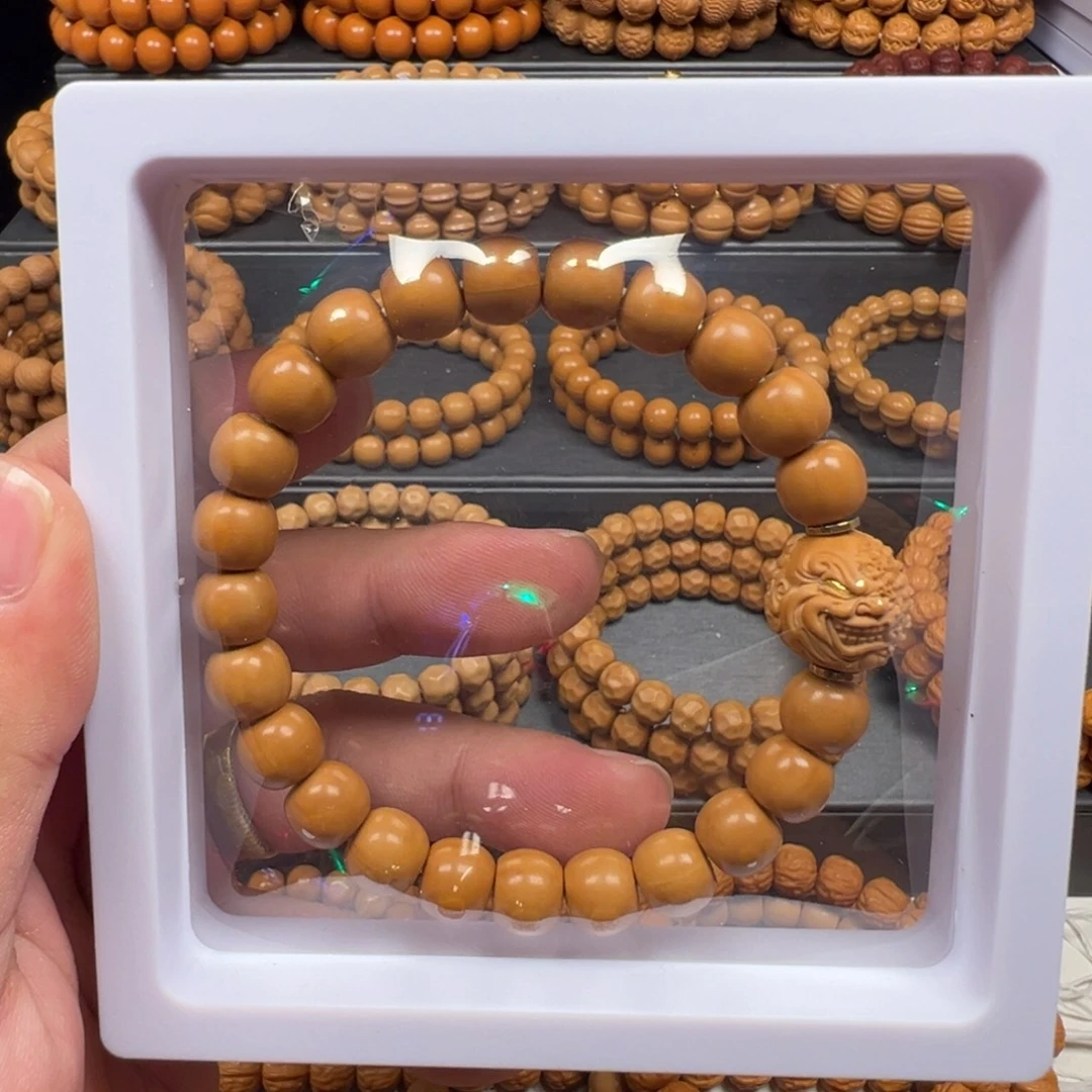 猴头核桃手串精品小老型+伏魔
