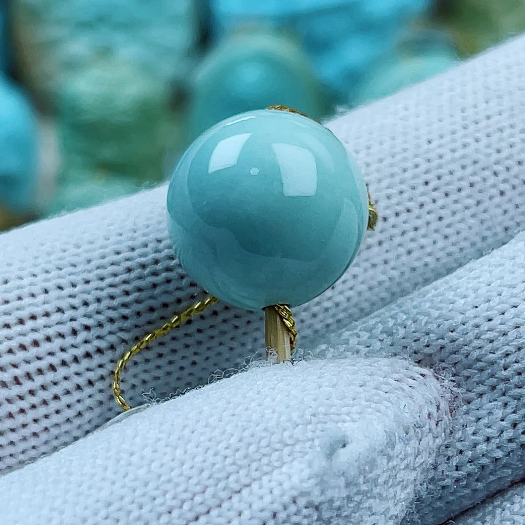 绿松石未镶嵌珠宝奇石配饰14