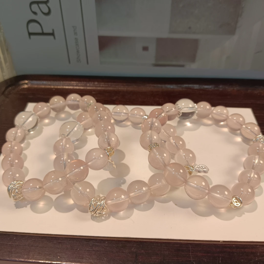 【小院甄选】原创粉晶单圈手链约10mm 多样性发一件 2076EYF