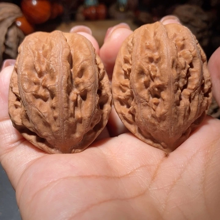 把件文玩核桃东北楸子小雪226