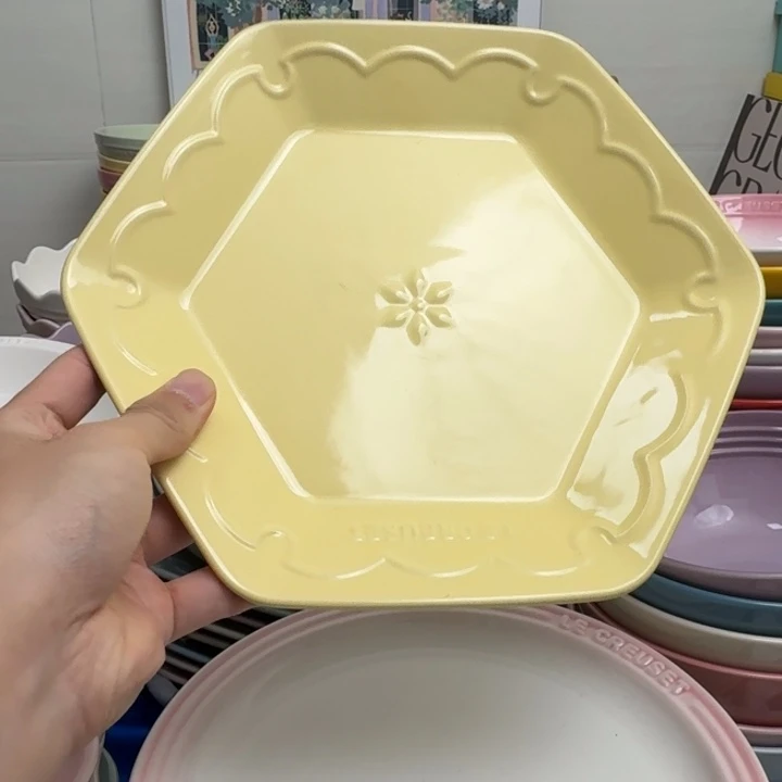 无瑕疵1个9英寸雪花盘