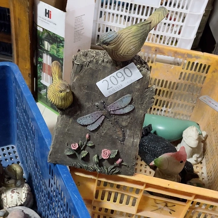 摆件万**空孤品老货微瑕瓷