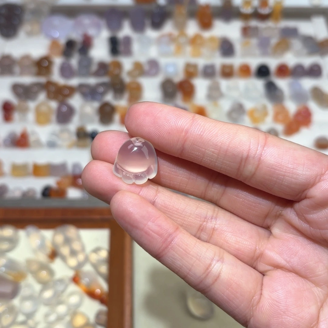 玛瑙/玉髓颈饰未镶嵌果**丁