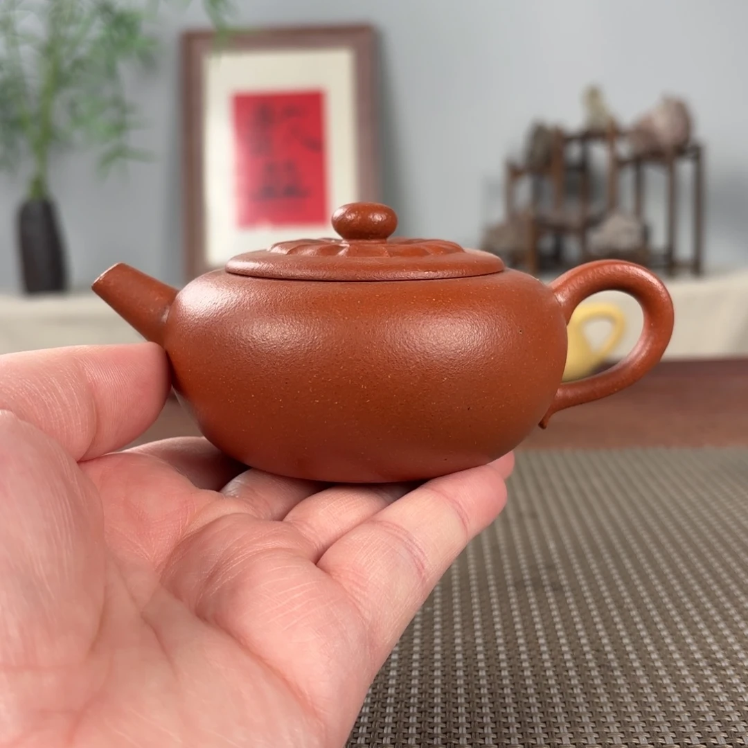 紫砂茶壶黄龙山原矿紫砂壶