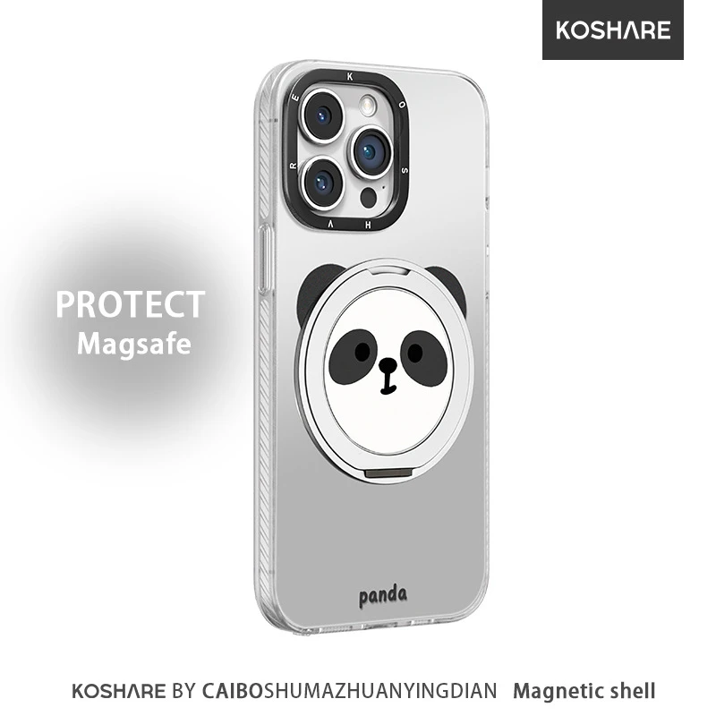 网红同款用苹果16支点手机壳vivo华为oppo小米15磁吸支架14简约13