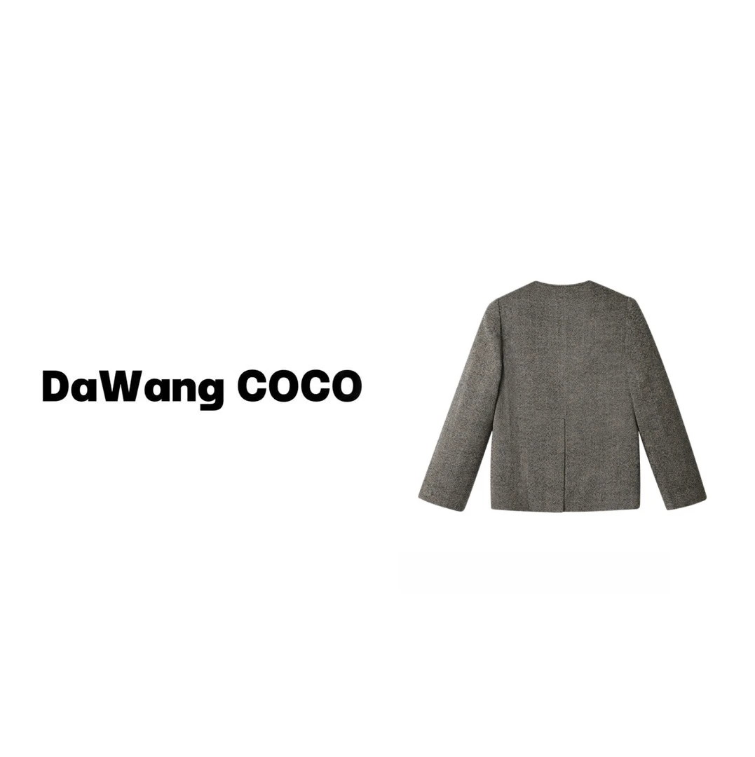 DaWangCoco 羊毛外套 #23C30315
