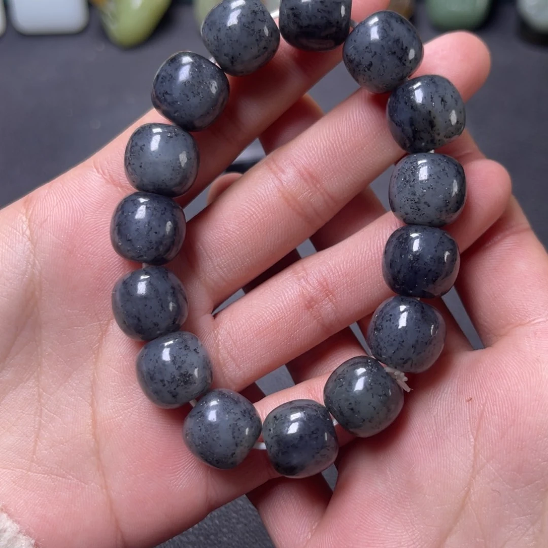 和田玉手串未镶嵌