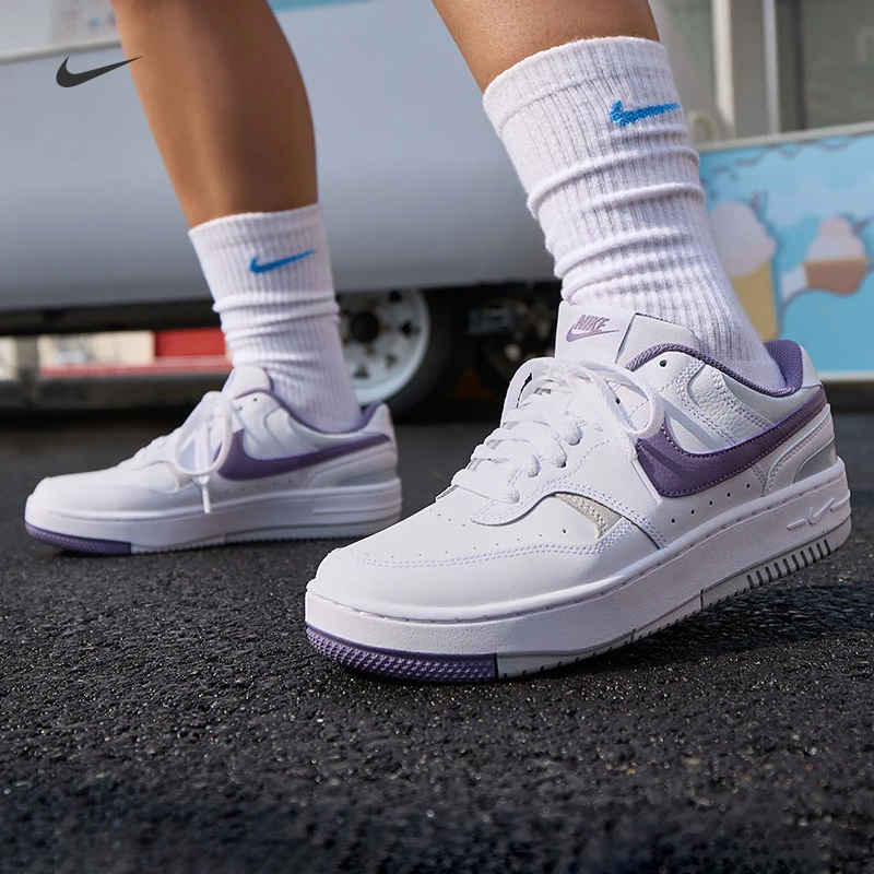 耐克女子时尚厚底鞋复古经典增高运动鞋GAMMA FORCE HF4987-100