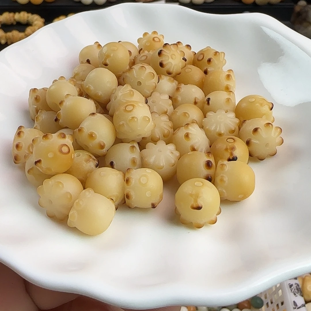 菩提根/象牙果手串卡12炭烤泡泡章鱼20颗➕5颗