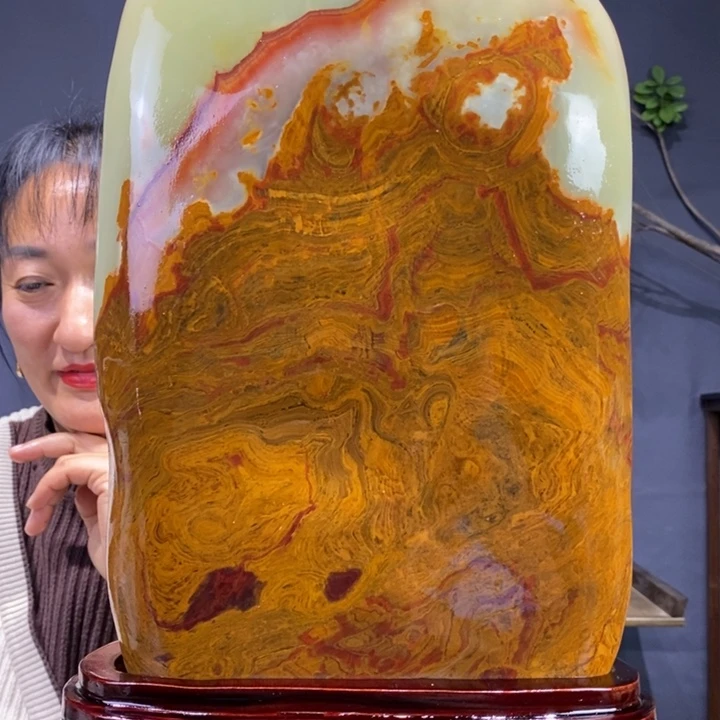 石材精品古青石摆件