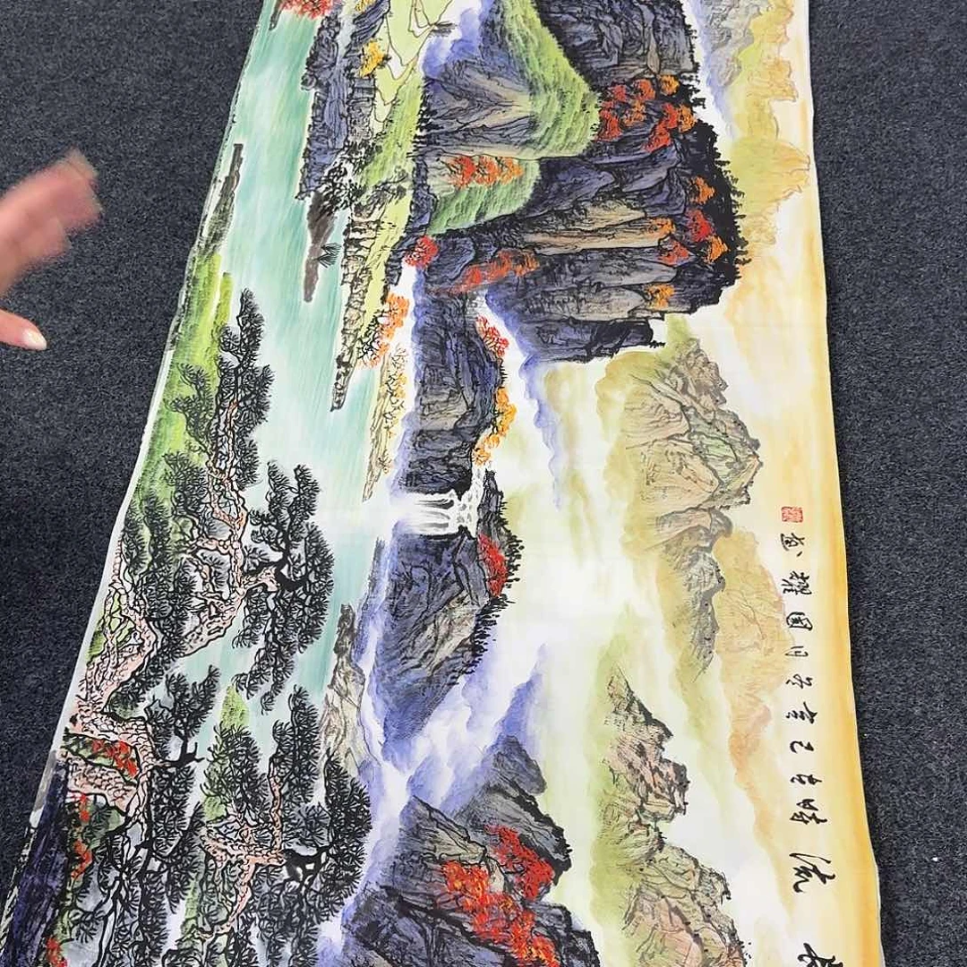 纯手绘国画作品作品