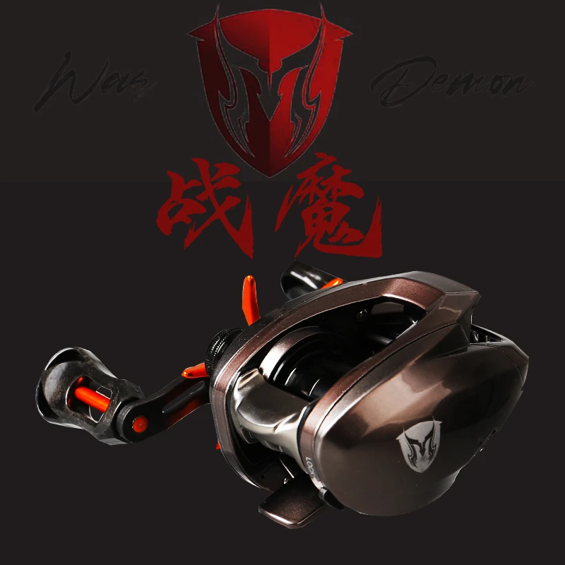 领沃【战魔二代】超轻微物水滴轮路亚轮防扎线鱼线轮