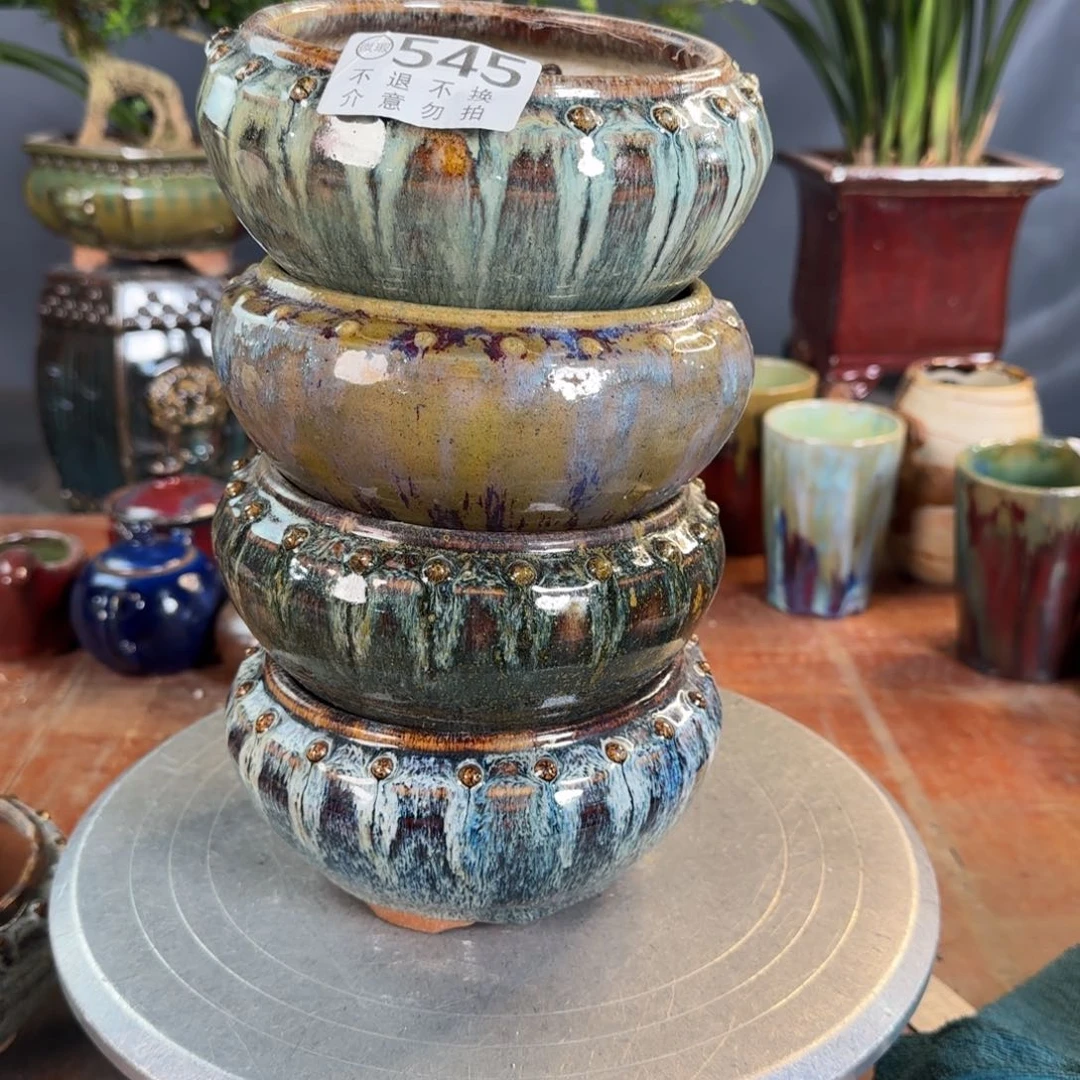 紫砂花盆高*545瑕疵品