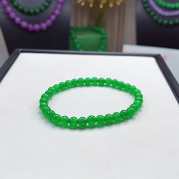 星***…闪购链接卡5+高冰阳绿手串32颗