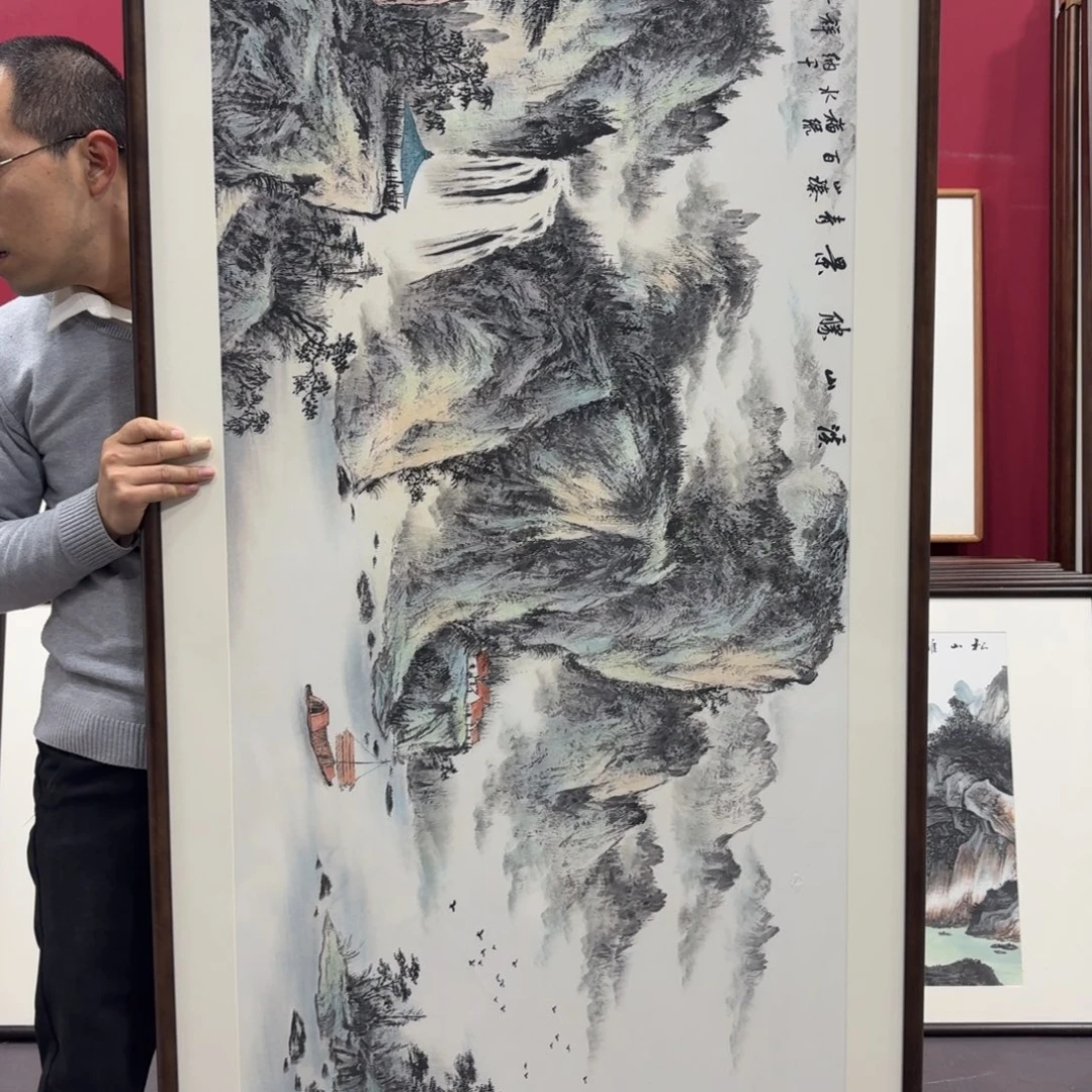 国画手绘作品210/80