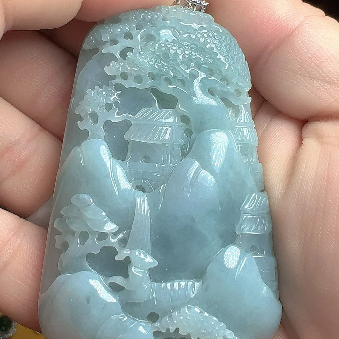 吊坠(不含链)未镶嵌翡翠翡翠