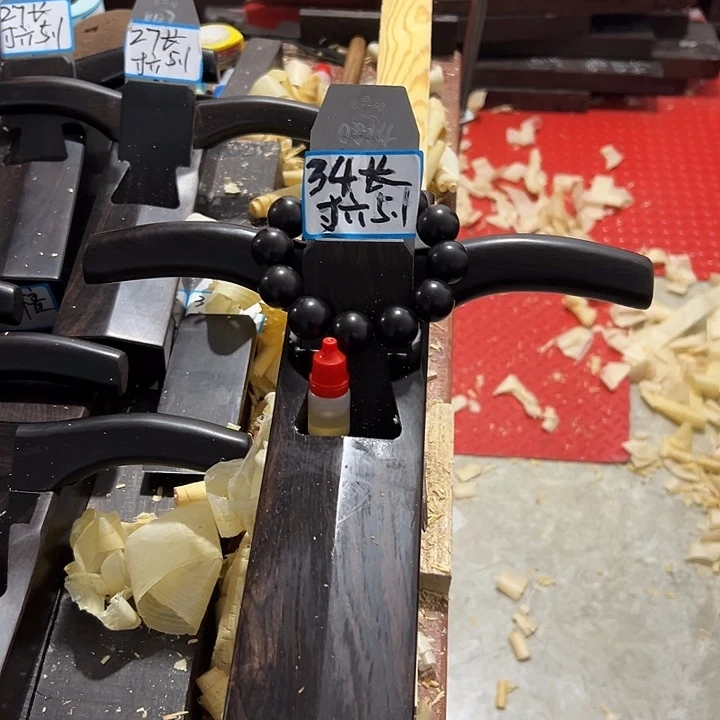 修***经家具紫檀木类紫光檀木刨子一个