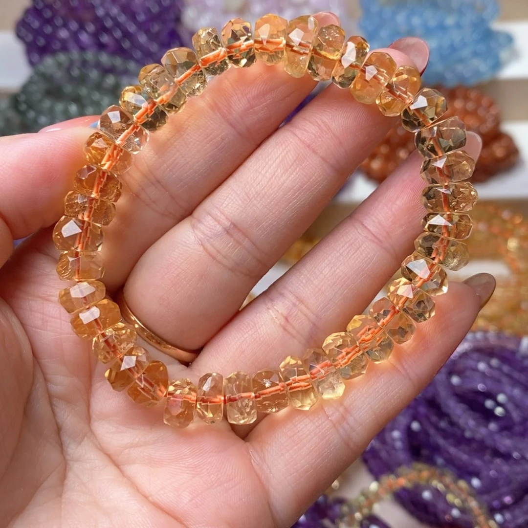 未镶嵌手链黄晶25.1