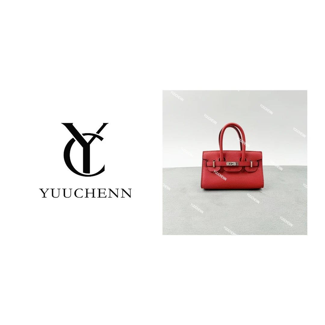 YUUCHENN【birkin】进口牛皮14cm 原创设计高定真皮包 HH6922