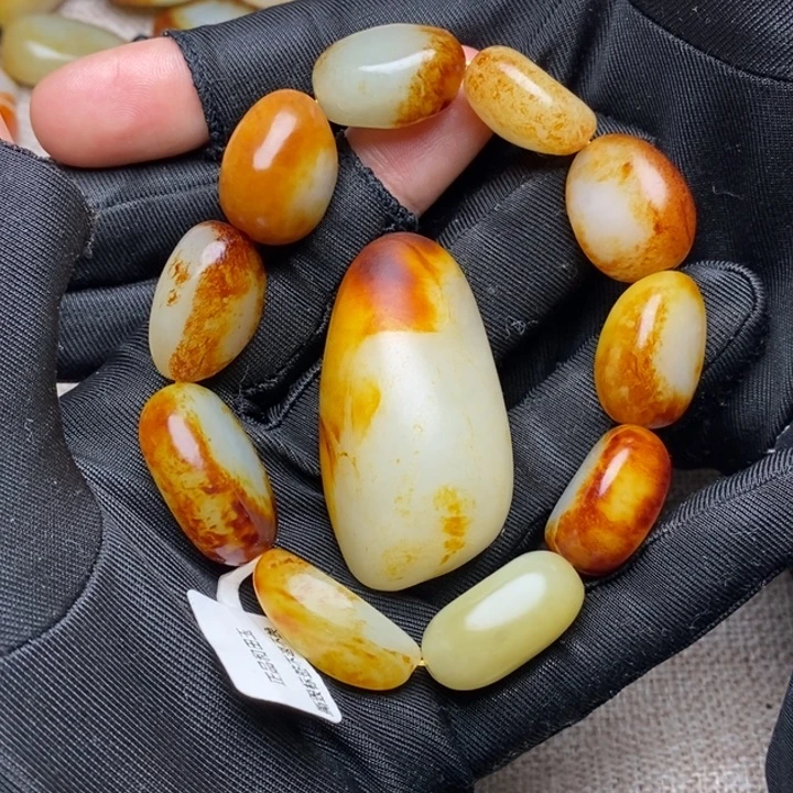 春***铁和田玉未镶嵌手链