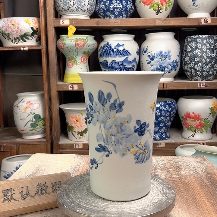 陶兰花盆兰兰紫藤新款新款陶瓷