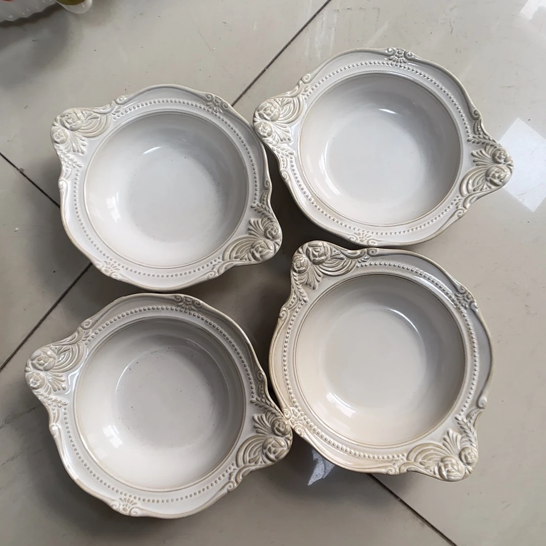 瓷片瑕疵特价陶瓷小碗