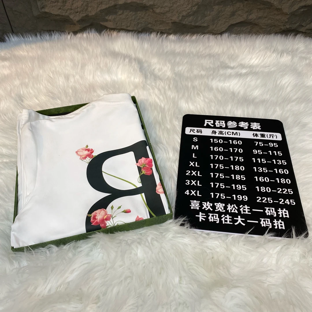 5761新款男体恤潮牌纯棉T恤休闲宽松圆领夏季半袖短袖