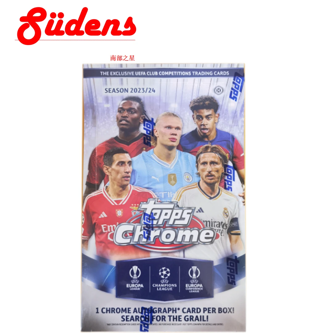 topps 23/24赛季 欧冠 TC chrome hobby 足球球星卡盲盒 （代拆）