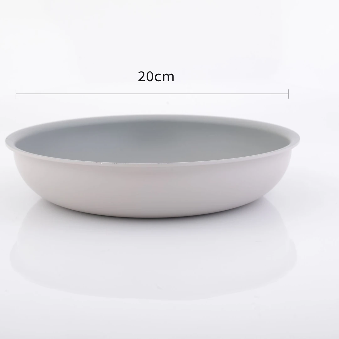 外贸高货可拆卸易收纳不粘煎盘锅胚20cm