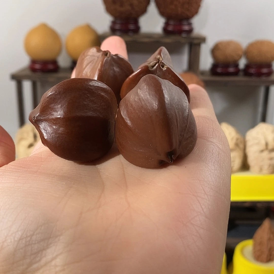 吊坠文玩核桃奥****开橄榄4颗