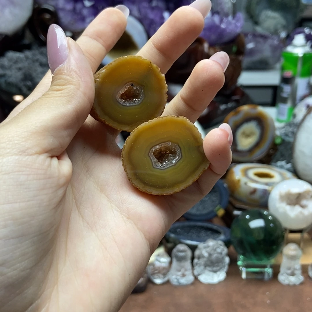 紫晶摆件未镶嵌水晶
