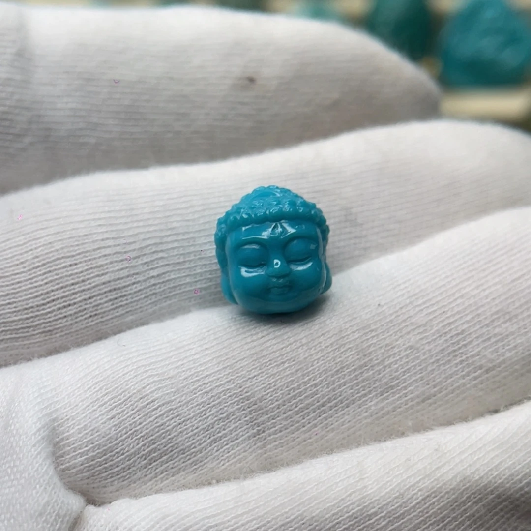 绿松石未镶嵌颈饰卡11-12.5-9.7