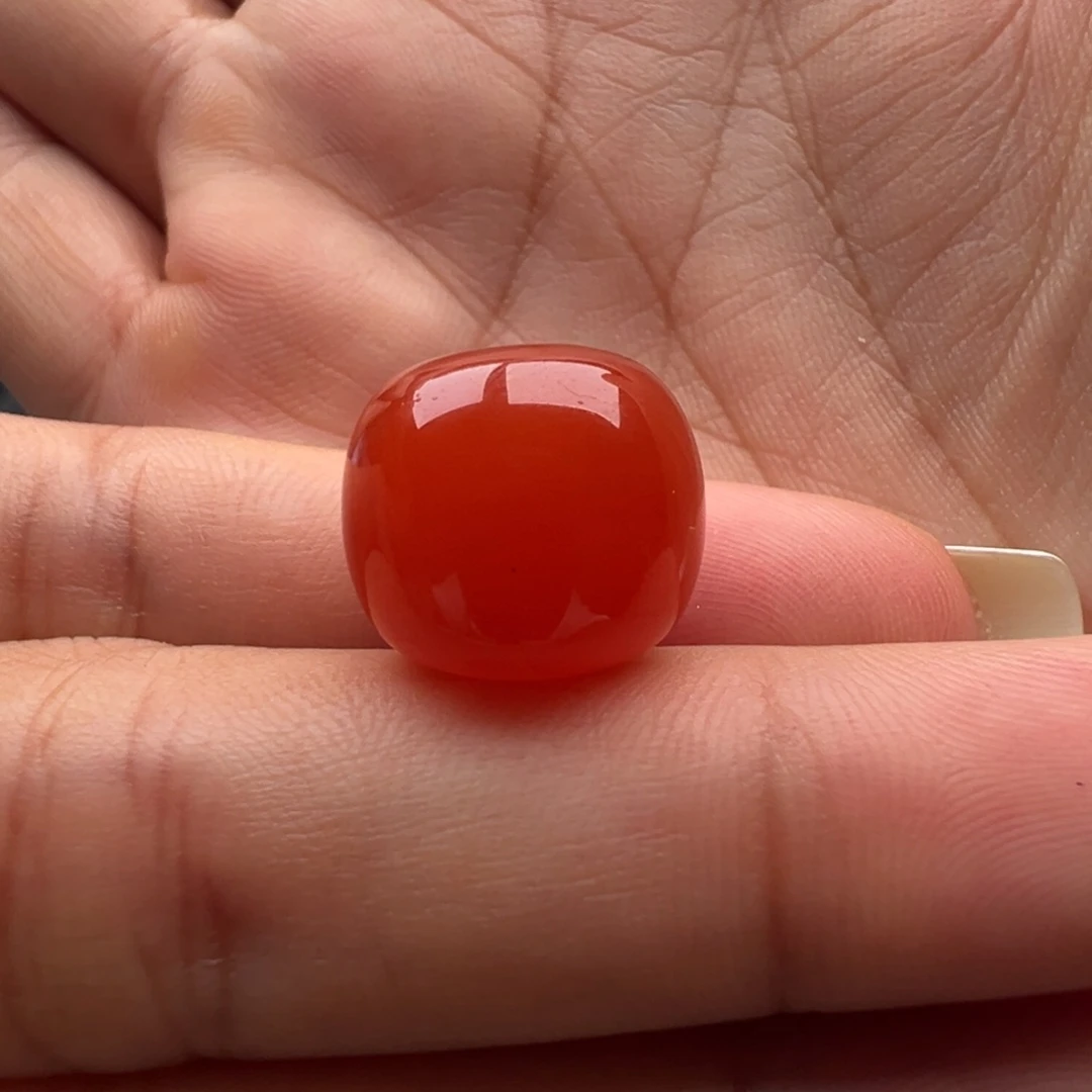 南红玛瑙未镶嵌老型14.8x13.2