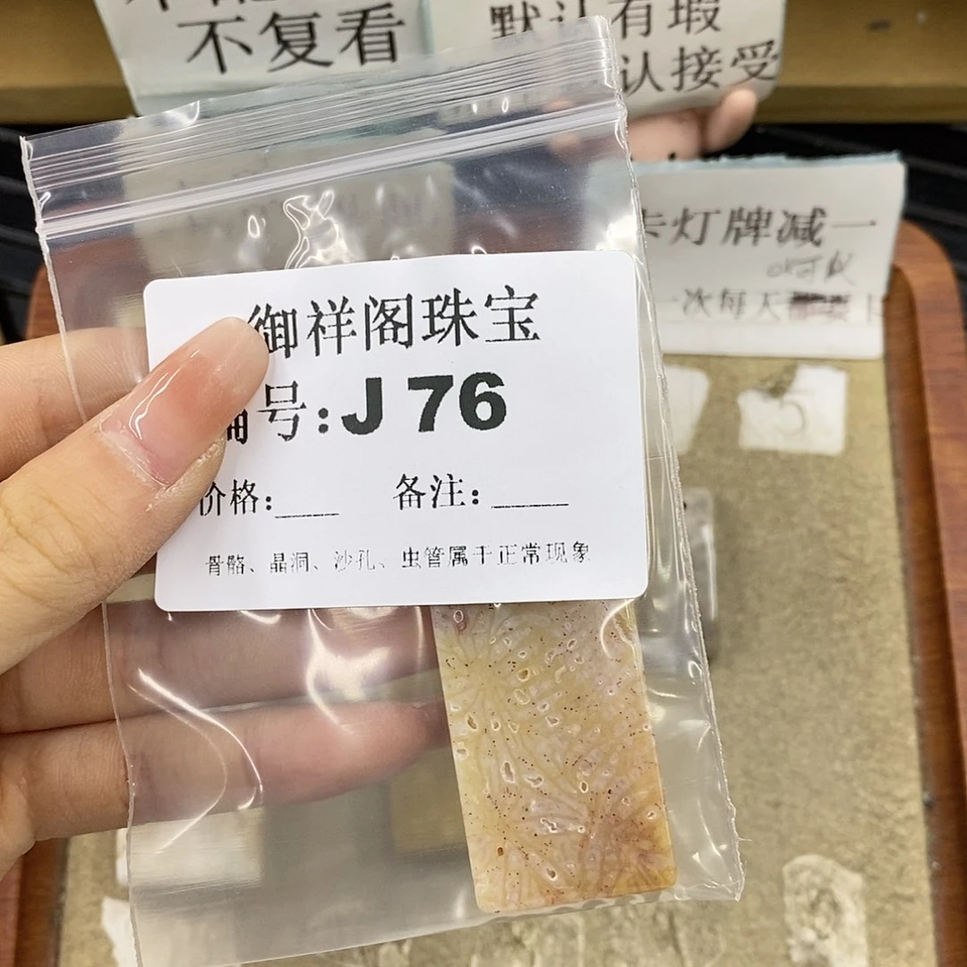 硅化珊瑚（珊瑚玉）未镶嵌颈饰梦****作